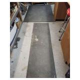 2 rubber floor mats