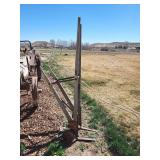 Wooden Hand Truck Dolly with Metal Wheels