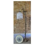 Floor Lamp with Shade, vintage hanging lamp