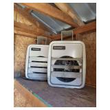Two Chromalox Unit Heaters