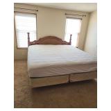 King size Bed Frame with Headboard