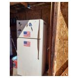 Working whirlpool custom series refrigerator, items inside and around not included