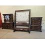 3 Piece canopy bed set
