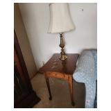 Ethan Allen table Brass lamp 