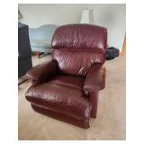 Leather recliner 