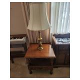 Ethan Allen Table & lamp