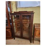 Oak Bookcase china closet
