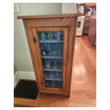 Glass door cabinet