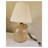 Crock lamp