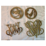 Brass trivets