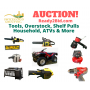Tools, ATVs, Household, & More