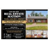 Absolute Real Estate Auction: 620 Chinoe Road, Lexington KY 40502