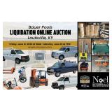 Bauer Pools Liquidation Online Auction Louisville, KY