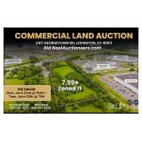 Commercial Land Auction 2417 Georgetown Road, Lexington KY 40511