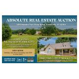5.77+ AC Homestead Absolute Auction: 2416 Meador Port Oliver Road, Scottsville KY 42164