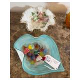 Murano Glass Bowl With Candy