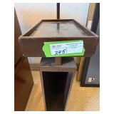 Vintage Telephone Stand & Magazine Rack