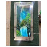 Lighted Water Fall Picture