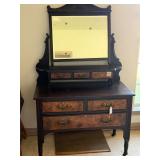 Antique Vanity with Mirror