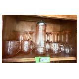 Vintage Pink Depression Glassware