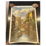 Original Oil Painting Unframed