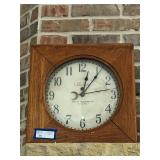 Vintage Warren Telechron Company Wall Clock