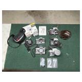 Lot Of Vintage Nikon Camaras 35mm