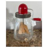 Ventage Dazey Glass Butter Churn