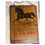 Decorative Wall Hanger Plow Boy