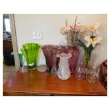 Lot Of Flower Vases