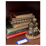 Vintage Seated Buddha incense burner