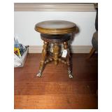 Ball & Claw Swivel Stool