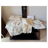 Lot Of Lace & Chiffon Curtains