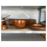Lot Of Misc. Cooper Cookware