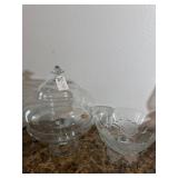 Covered Footed Service Plate