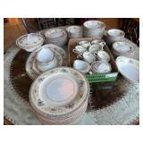 Noritake Colby (Blue on Edge) Fine China