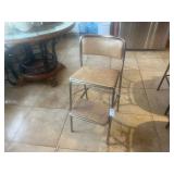 Vintage Cosco Folding Stool & Floor Lamp