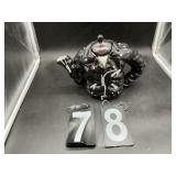 1998 Harley Davidson ceramic teapot