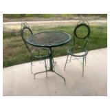 Outdoor Ice Cream Parlor Furniture Set