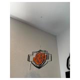 Harley Davidson Metal Outdoor Wind Spinner