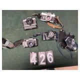Lot of Vintage Minolta Cameras