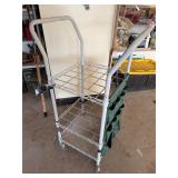 Multipurpose wire rolling storage cart