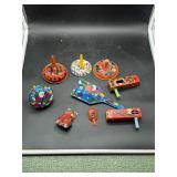 Lot of Vintage Tin Toys and Noisemakers