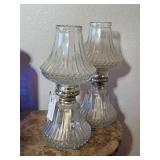 Pair of Oil Lamps