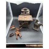 Vintage Crescent Cast Iron Stove