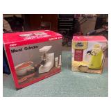 Meat Grinder & Popcorn Maker