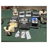 Lot Of Vintage Polaroid Cameras