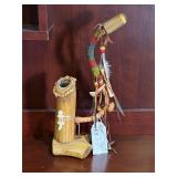 Handcrafted Native American Ceremonial Pipe