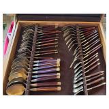 Bronze & Rosewood Flatware
