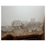 Lot Of Misc. Cut Glass And Crystal